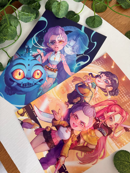 Print | Kpop Demon Hunter Fanart