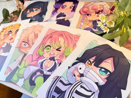 Print | Chibi Pilares Fanart