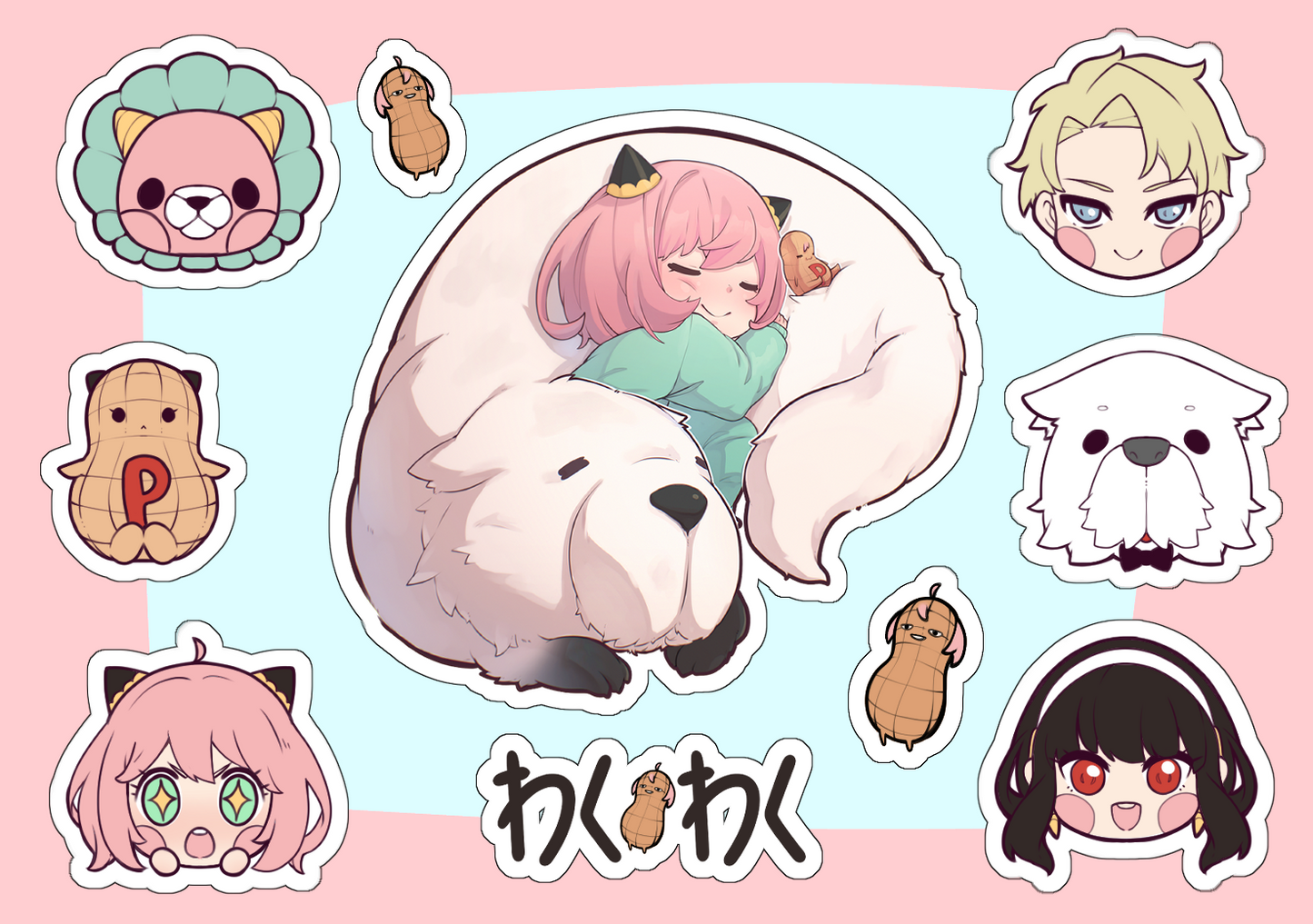 StickerSheet | Anya