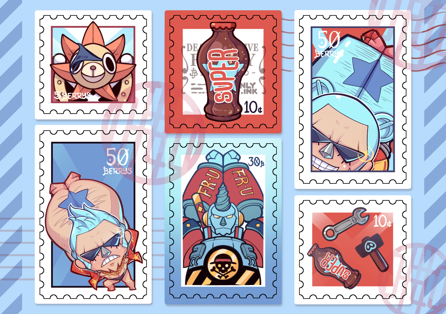 StickerSheet | One Piece