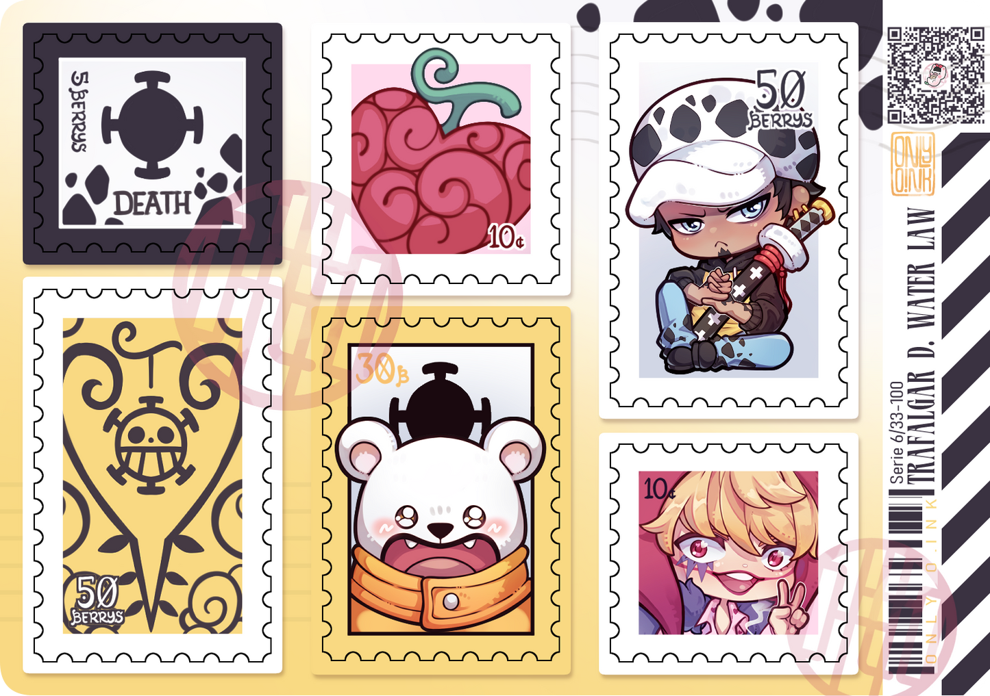 StickerSheet | One Piece