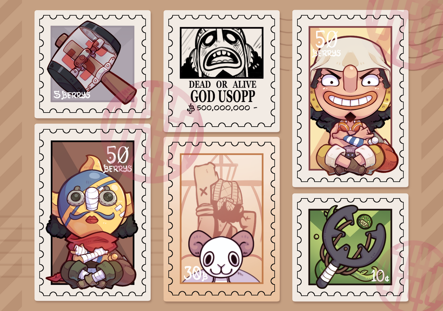 StickerSheet | One Piece